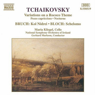 the album cover for MARIA KLIEGEL - Variations on a Rococo Theme