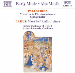 the album cover for Jeremy Summerly - Missa Bell Amfitrit Altera