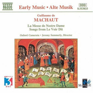 the album cover for Jeremy Summerly - Early Music: La Messe de Nostre Dame