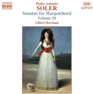 the album cover for Gilbert Rowland - Sonatas for Harpsichord 10
