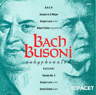 the album cover for Sergiu Luca - Violin Sonata 6
