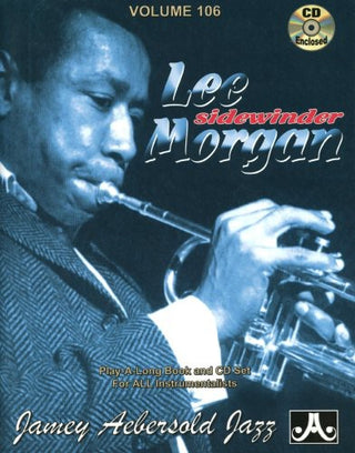 the album cover for Jamey Aebersold - Lee Morgan: Sidewinder