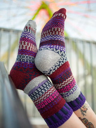 Solmate Wunderland Crew Socks