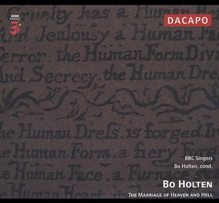 the album cover for Bo Holten - Marriage of Heaven & Hell