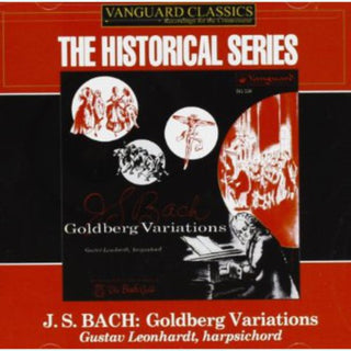the album cover for GUSTAV LEONHARDT - Goldberg Variations