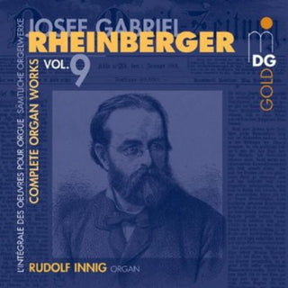 the album cover for Rudolf Innig - Complete Organ Works 9