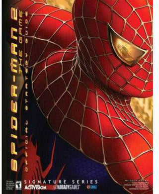Spider-Man 2- Bradygames Official Strategy Guide (W/poster attached)