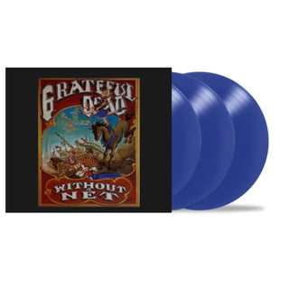 Grateful Dead- Without A Net (2023 Blue Vinyl Reissue)(Partially Unsealed Top Left Corner)