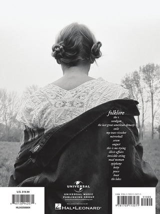 Taylor Swift - Folklore: Piano/Vocal/Guitar Songbook