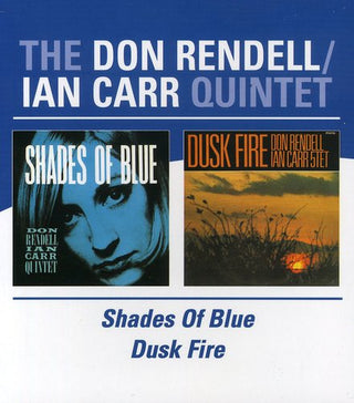 the album cover for Rendell/Carr - Shades Of Blue/Dusk Fire [Import]