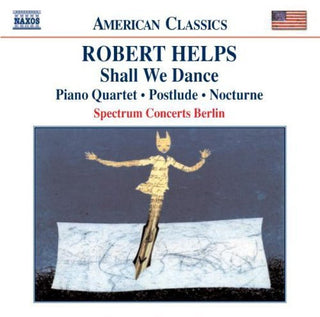 the album cover for Robert Helps - Shall We Dance for Piano / Darkened Valley Piano