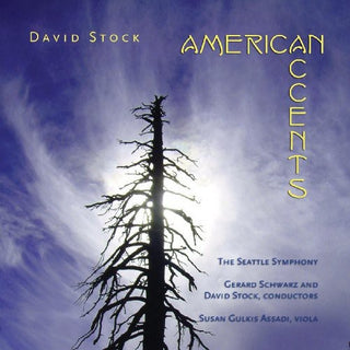 the album cover for Gerard Schwarz - American Accents