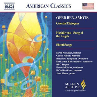 the album cover for O. Ben-Amots - Milken Arch American Jewish Music: Celestial Dial