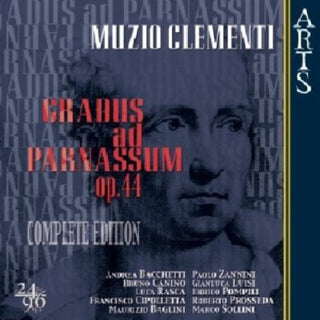 the album cover for BACH/BUSONI - Gradus Ad Parnassum