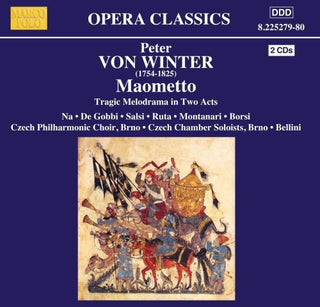the album cover for Von Winter - Maometto