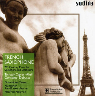 the album cover for Dominique Tassot - French Saxophone 20th Ctry Music Saxophone & Orch