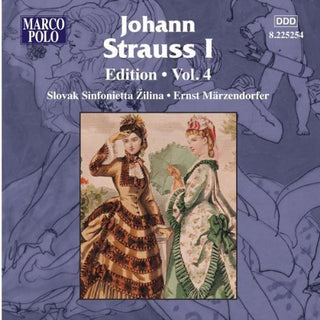 the album cover for Ernst Marzendorfer - Johann Strauss I Edition 4