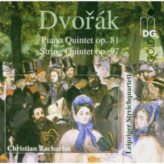 the album cover for Christian Zacharias - Piano Quintet Op 81 / String Quintet
