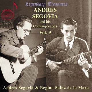 the album cover for AndrÃ©s Segovia - His Contemporaries 9