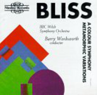the album cover for BARRY WORDSWORTH - Colour Symphony Metamorphic Variations