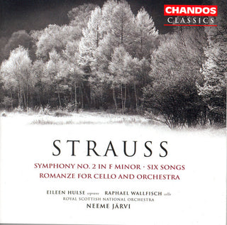 the album cover for Neeme JÃ¤rvi - Symphony in F Min / Romanze Cello & Orch