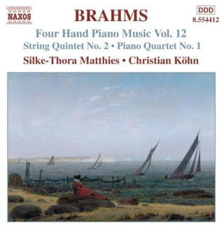 the album cover for Silke-Thora Matthies - Four Hand Piano Music 12