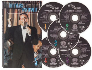 the album cover for Tony Bennett - Fifty Years: The Artistry of Tony Bennett