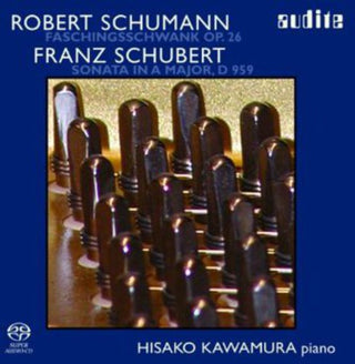 the album cover for SCHUMANN/SCHUBERT - Piano Music