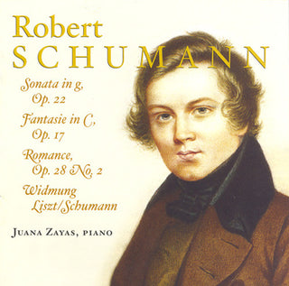 the album cover for Juana Zayas - Treasury of Piano Works By Robert Schumann