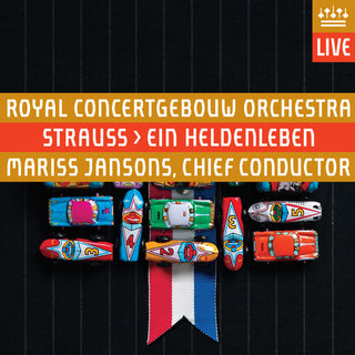 the album cover for R Strauss / Jansons / Cgb - Ein Heldenleben