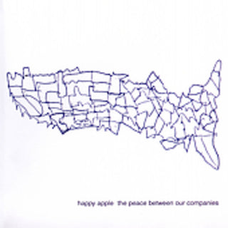 the album cover for Happy Apple - The Peace Between Our Companies