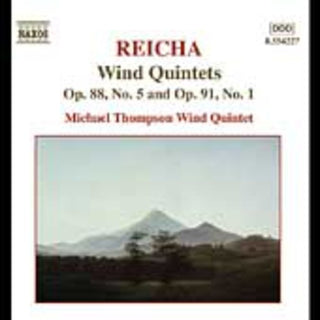 the album cover for Michael Thompson Wind Quintet - Wind Quintets