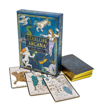 Starlore Arcana: 56 Cards & 128-Pg Book (Astrology Deck)