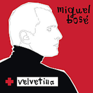the album cover for Miguel Bose - Velvetina