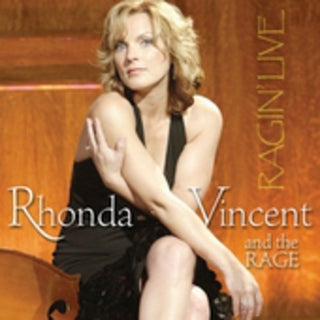 the album cover for Rhonda Vincent & The Rage - Ragin' Live
