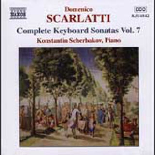 the album cover for Konstantin Scherbakov - Keyboard Sonatas 7