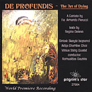 the album cover for Gintare Skeryte - De Profundis: Cantata