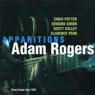 the album cover for Adam Rogers Quintet - Apparitions