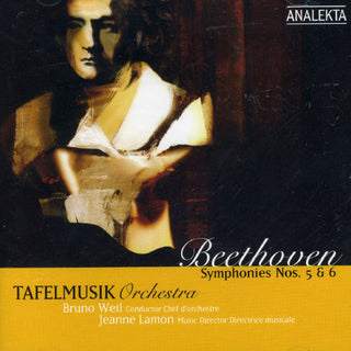 the album cover for L.V. Beethoven - Symphonies 5 & 6