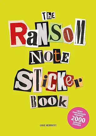 The Ransom Note Sticker Book