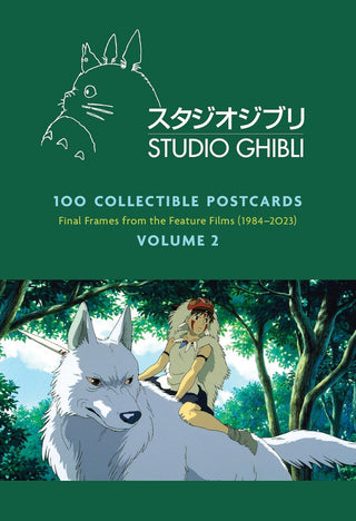 Studio Ghibli 100 Postcards, Volume 2: Final Frames from the Feature Films (1984–2023)