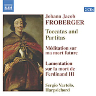 the album cover for Sergio Vartolo - Toccatas & Partitas