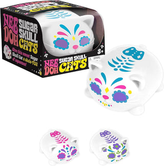 Nee Doh Sugar Skull Cool Cat