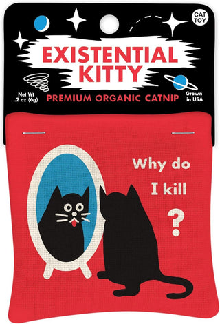 Existential Kitty Cat Nip Toy