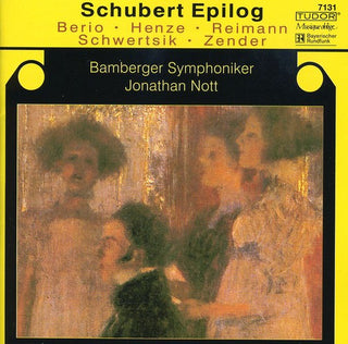 the album cover for F. SCHUBERT - Schubert Epilog
