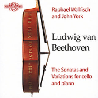 the album cover for John York - Sonatas & Variations for Cello & Piano