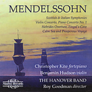 the album cover for Benjamin Hudson - Scottish & Italian Symphonies