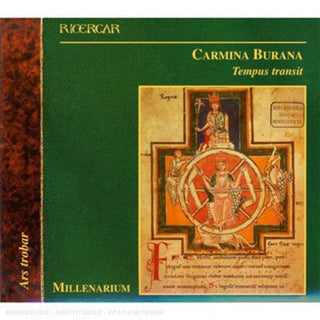 the album cover for Millenarium - Carmina Burana / Temple Transit