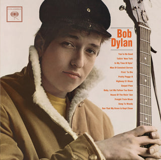 the album cover for Bob Dylan - Bob Dylan