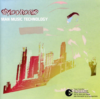 the album cover for Stylophonic - Man Music Technology